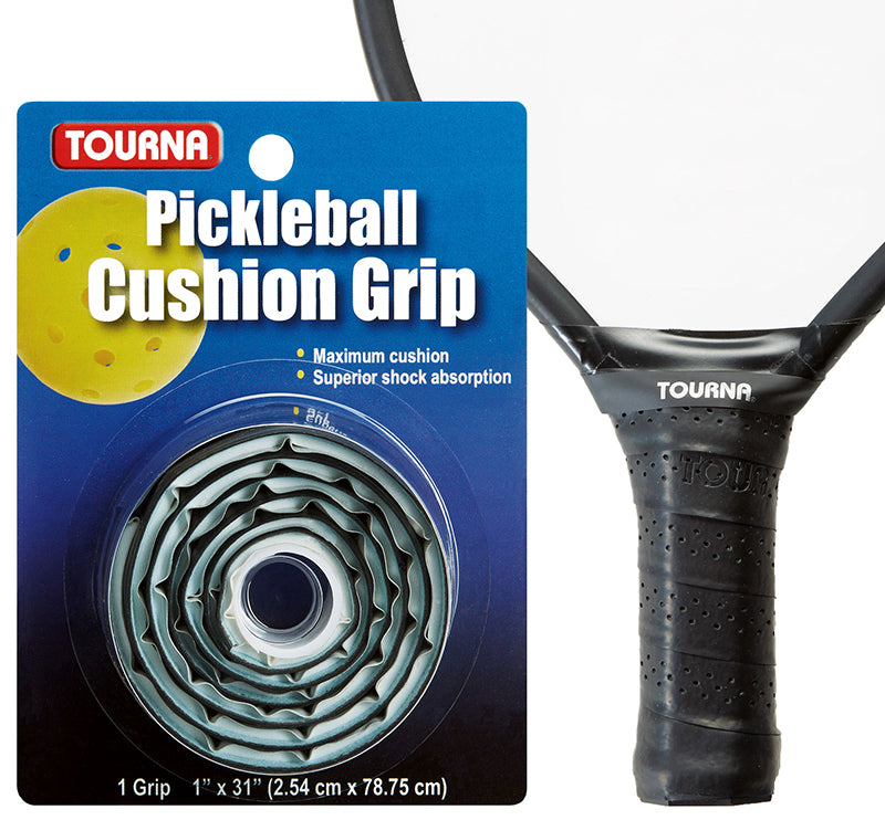 Tourna Pickleball Cushion Grip (1x) (Black) vid-40174665826391