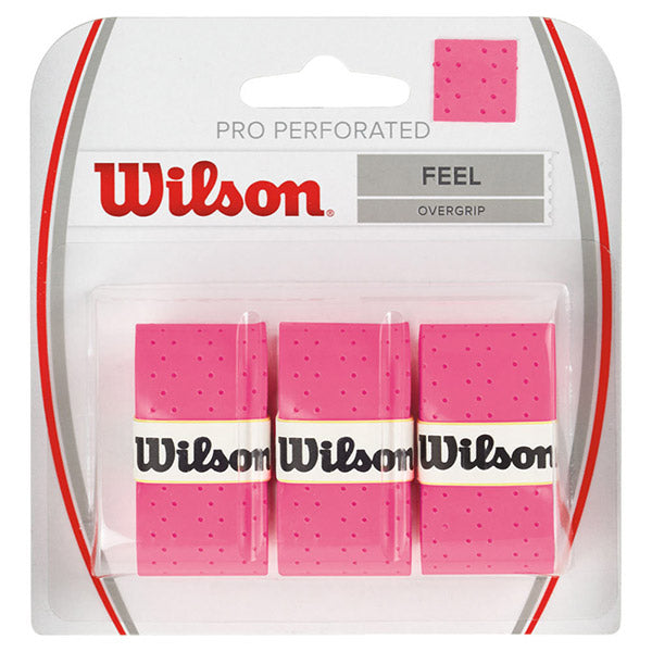 Wilson Pro O/G Perforated (3x)(Pink) vid-40152712118359