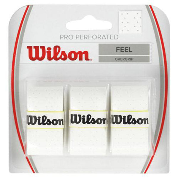 Wilson Pro O/G Perforated (3x)(White) vid-40152712151127