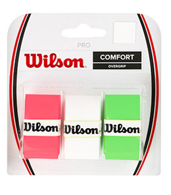 Wilson Pro Overgrip (3x) (Assorted) vid-40152707858519 @size_OS ^color_ASST