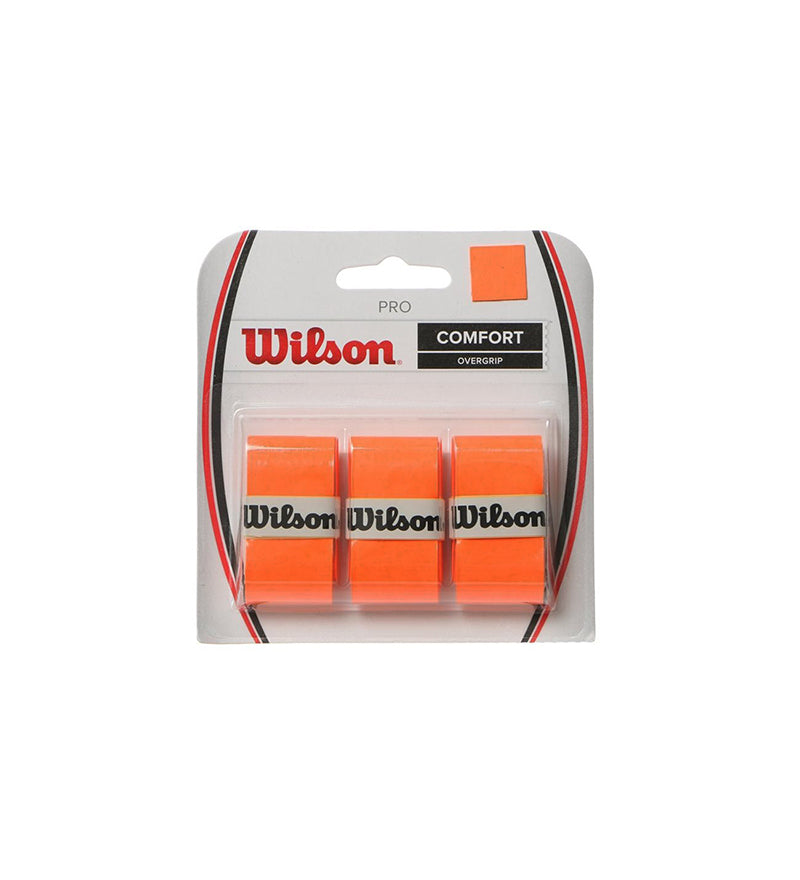 Wilson Pro Overgrip (3x) (Burn Orange) vid-40152707924055 @size_OS ^color_BURN