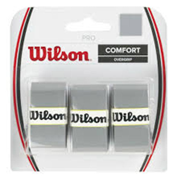 Wilson Pro Overgrip (3x) (Silver) vid-40152708055127 @size_OS ^color_SIL