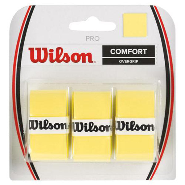 Wilson Pro Overgrip (3x) (Yellow) vid-40152708120663 @size_OS ^color_YEL