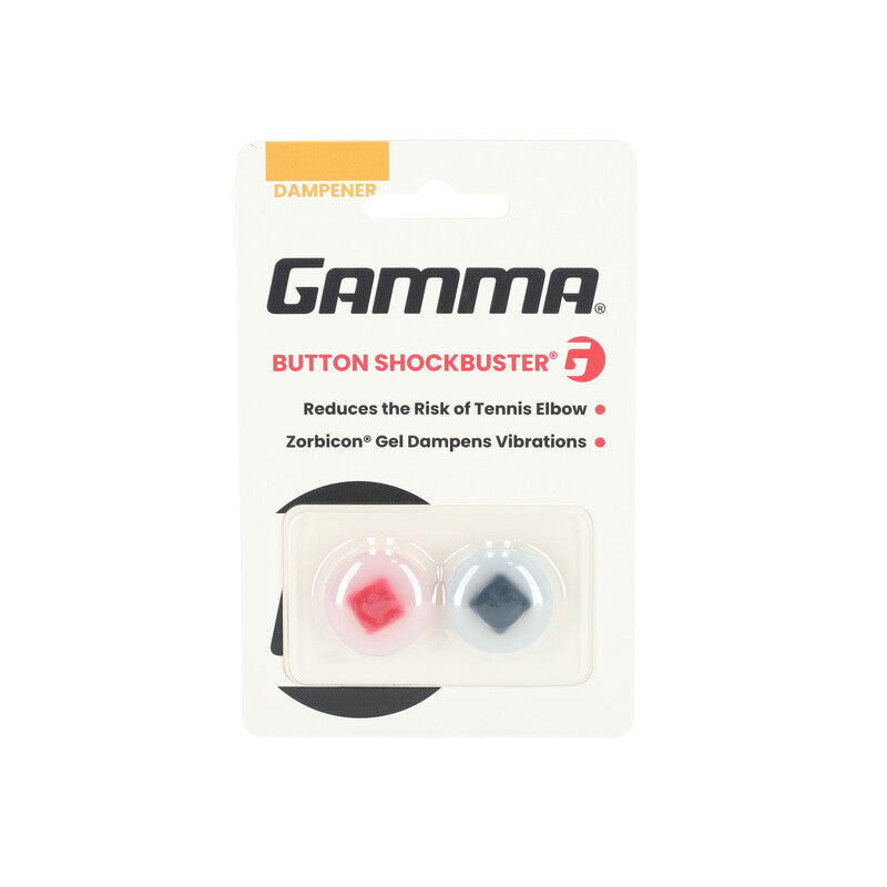 Gamma Button Shockbuster (2x) (Red/Black) vid-40516648632407 @size_OS ^color_RED