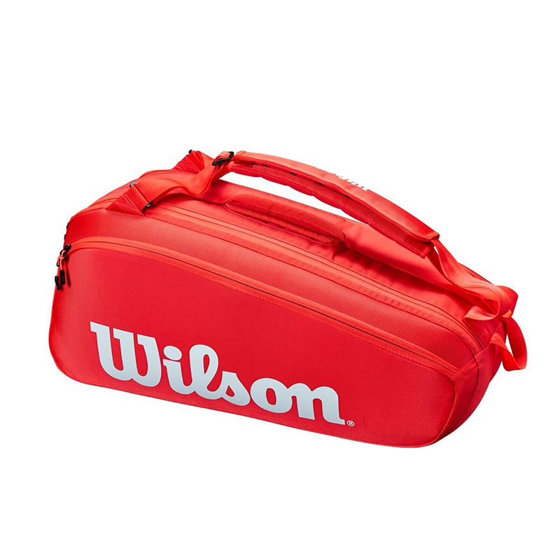 Wilson Super Tour 6-Pack (Red) vid-40152338989143