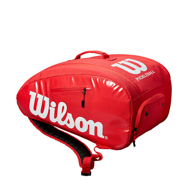 Wilson Super Tour Paddlepak (Red) vid-40152446861399