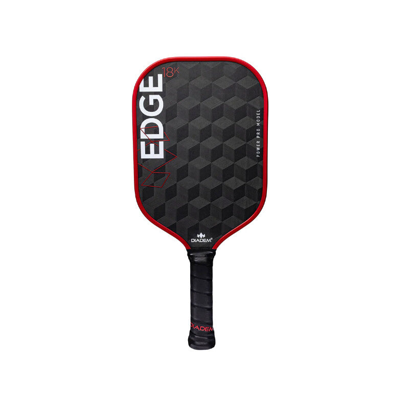 Diadem Edge 18k Power Pro Pickleball Paddle vid-40330343579735 @size_OS ^color_BLK