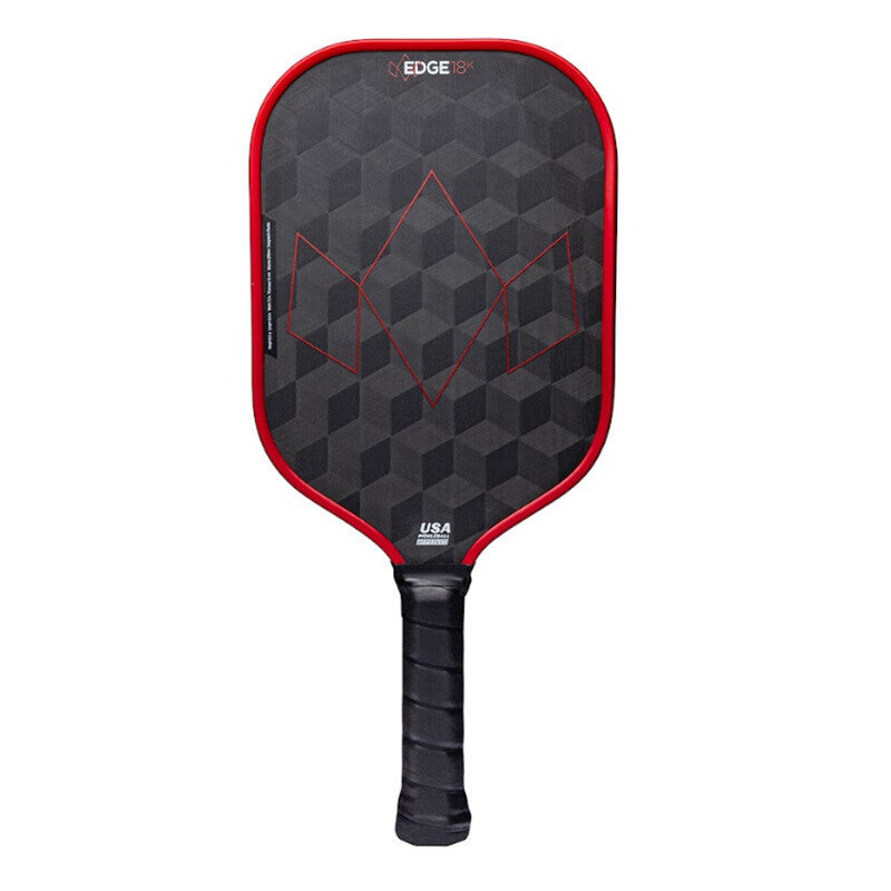 Diadem Edge 18k Power Pro Pickleball Paddle (Red) vid-40330343579735 @size_OS ^color_BLK