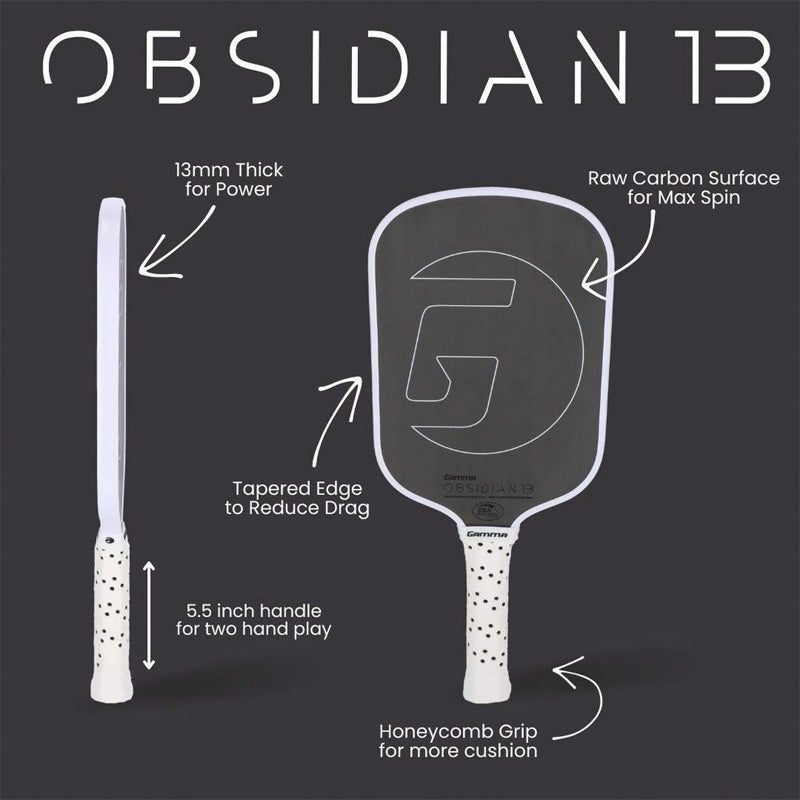 Gamma Obsidian 13mm (Black/White) vid-40189291528279