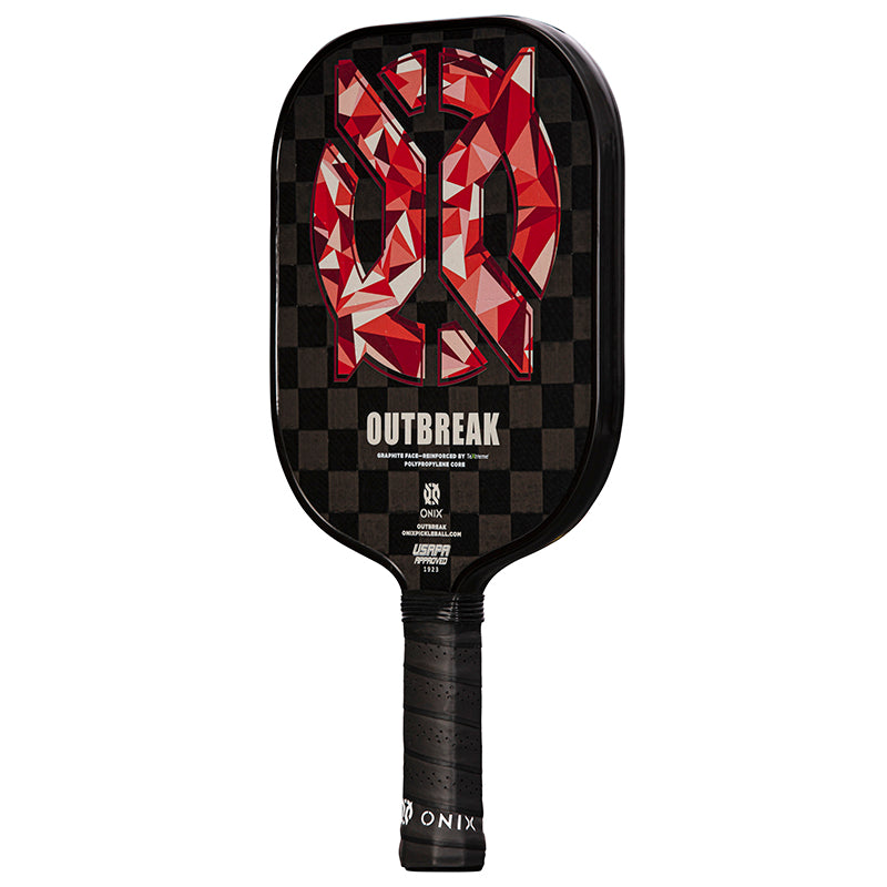 Onix Outbreak Pickleball Paddle (Red) vid-40190383587415