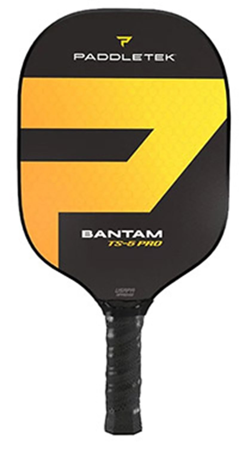 Paddletek Bantam TS-5 Pro Pickleball Paddle (Standard) (Yellow) vid-40174015316055