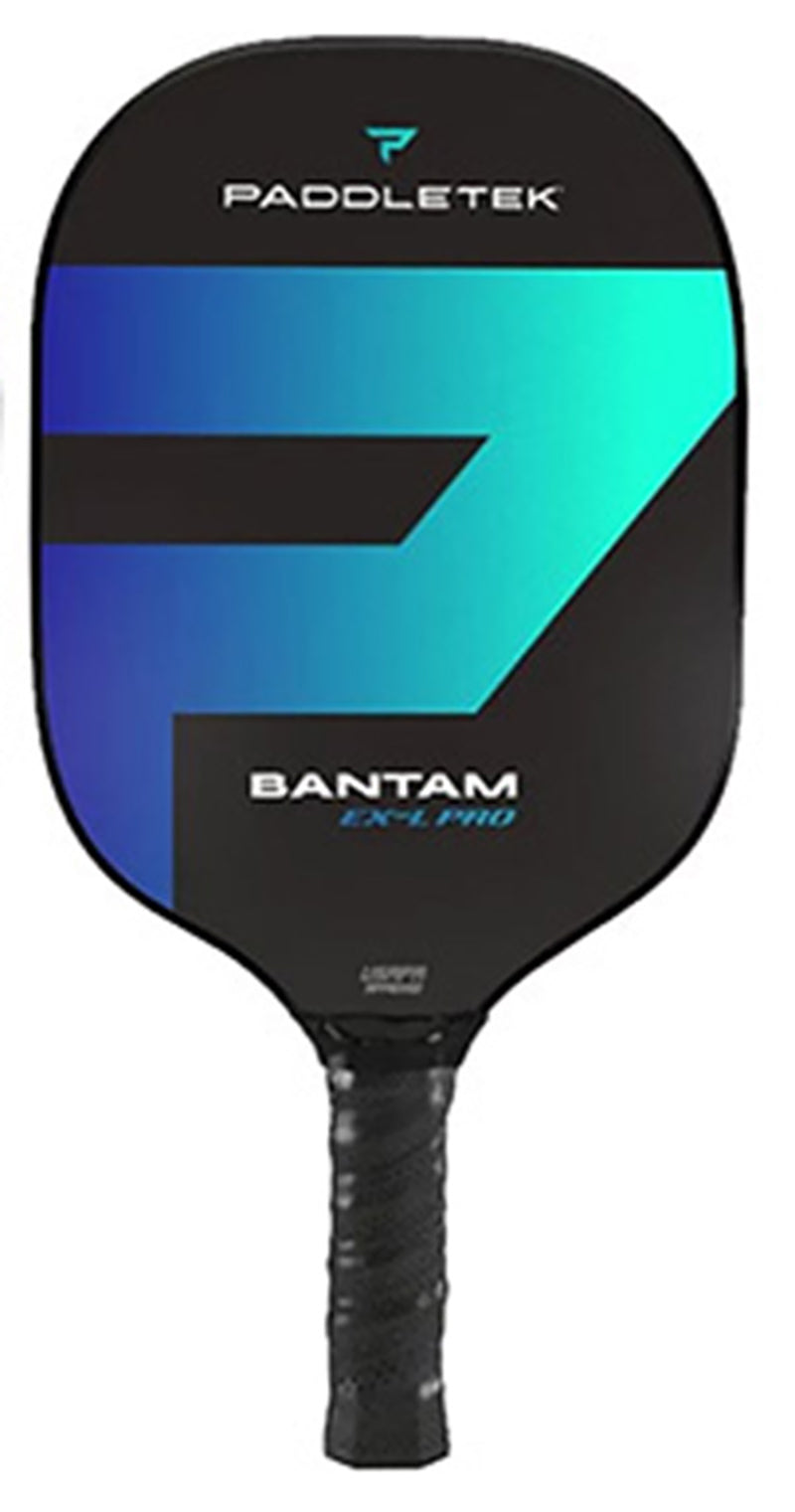 Paddletek Bantam EX-L Pro Pickleball Paddle (Standard) (Blue) vid-40174020427863