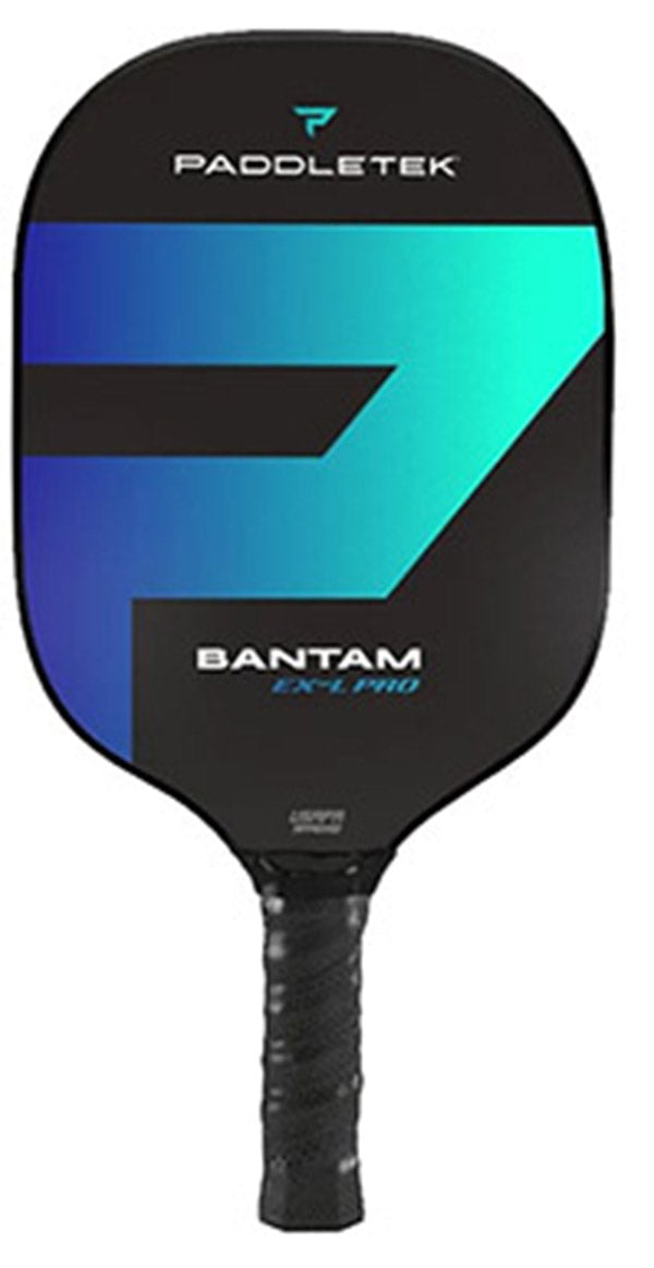 Paddletek Bantam EX-L Pro Thin Grip Paddle (Blue) vid-40174028783703