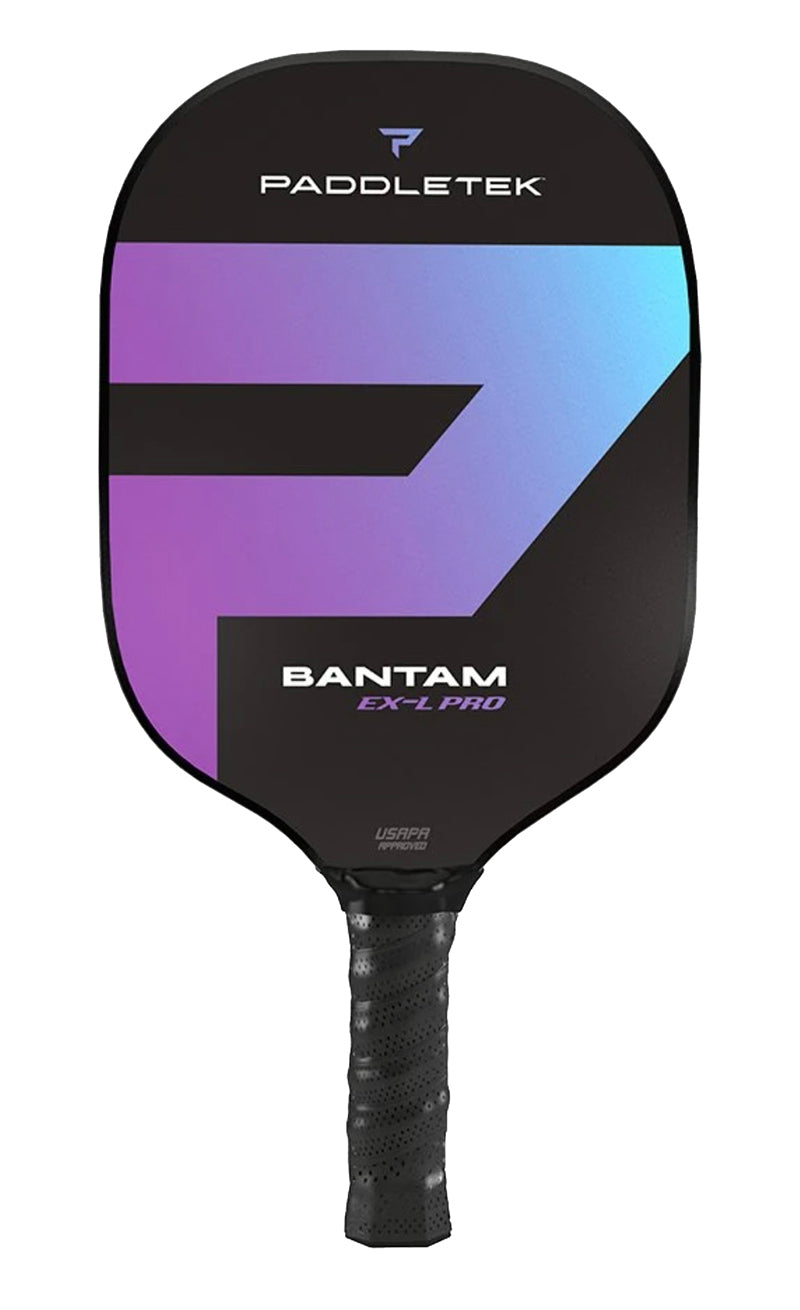 Paddletek Bantam EX-L Pro Thin Grip Paddle (Purple) vid-40174028849239