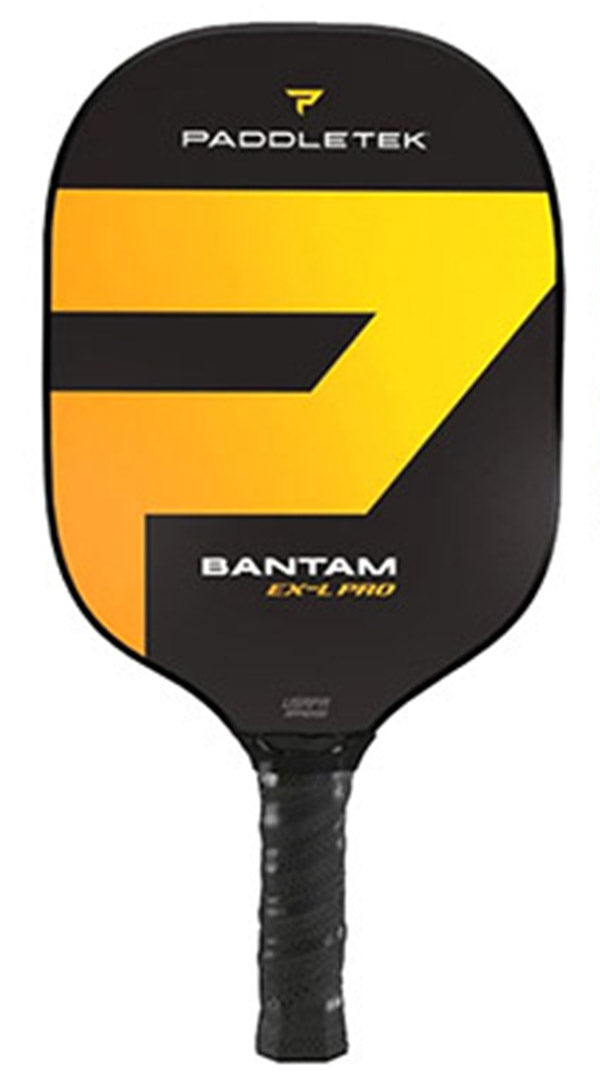 Paddletek Bantam EX-L Pro Thin Grip Paddle (Yellow) vid-40174028914775