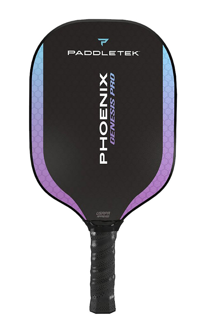 Paddletek Phoenix Genesis Pro Pickleball Paddle (Standard Grip) (Purple) vid-40174017216599