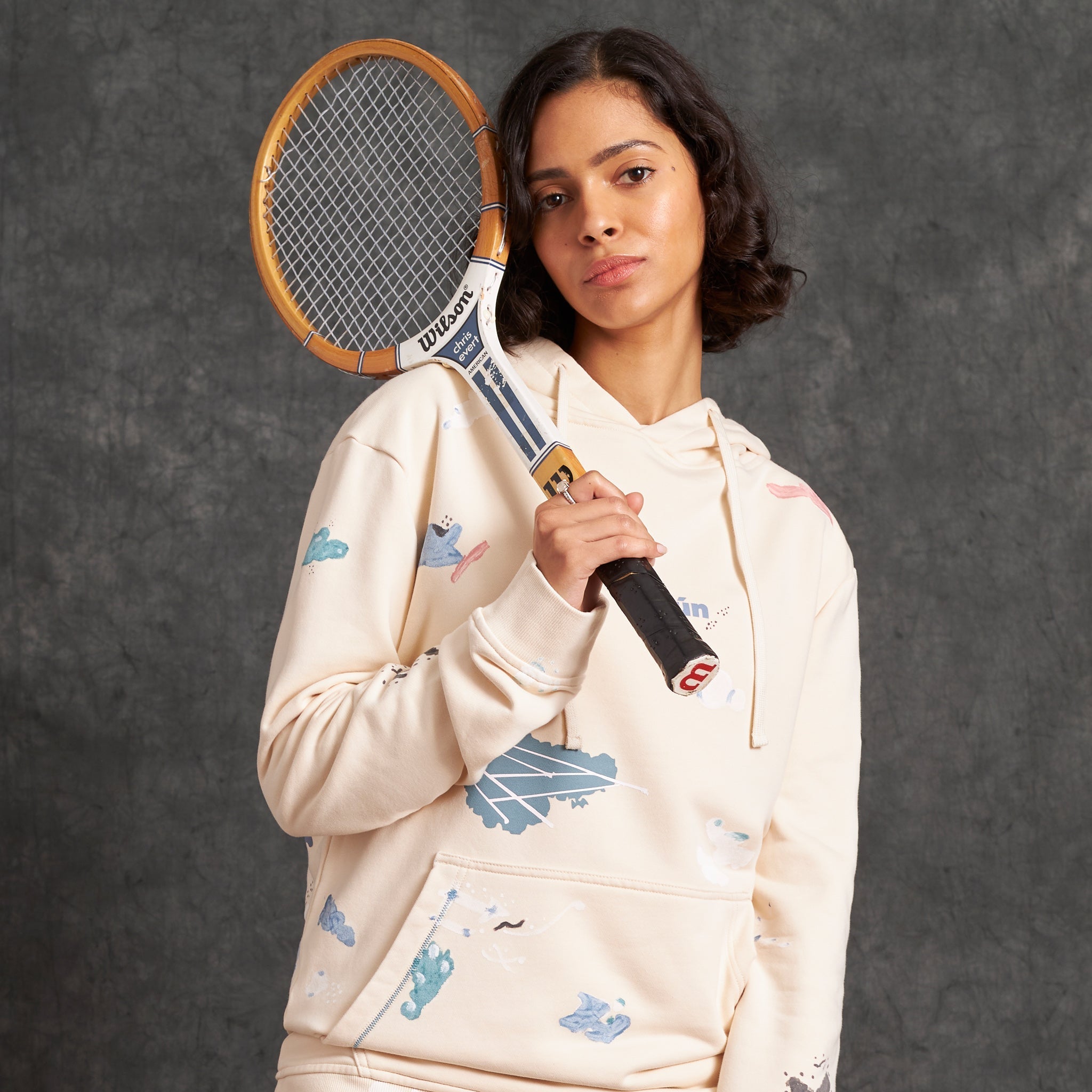 Off-Court "Painted Court" Hoodie
